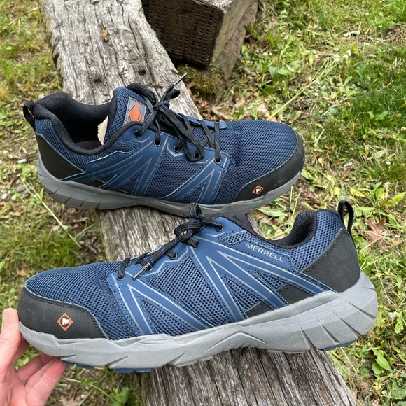 Merrell Fullbench Safety Toe Work Shoes Size 13 - Picture 1 of 10